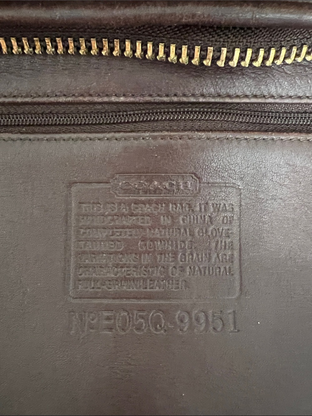Coach Mahogany Patricia’s Legacy Flap Saddle Bag with Multi Function Wallet - Picture 10 of 16
